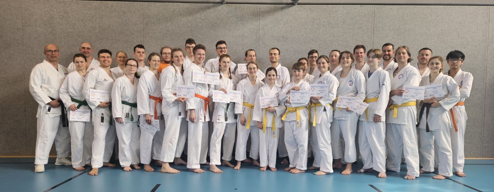 Frühjahrsschulung in Rhein Sieg - Modernes Sportkarate 2024